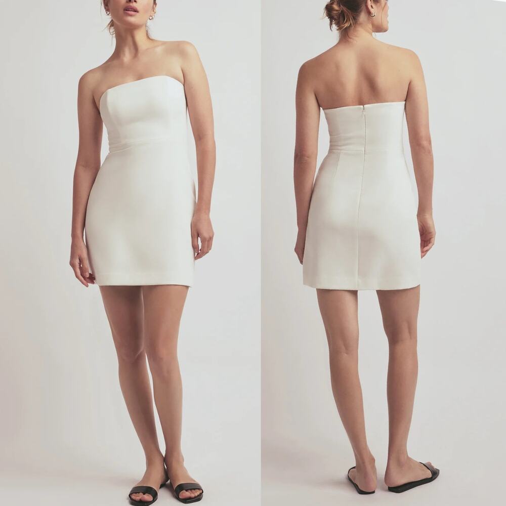 Favorite Daughter Willow Dress NEW Strapless Slim Fitting Mini Dress Size 4 S